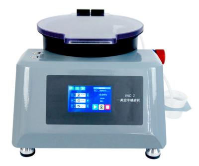 China VAC-2 Compact Program Controlled Vacuum Mounting Press Electric Rotary Table for sale
