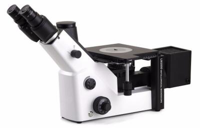 China Trinocular Inverted Metallurgical Microscope LM2000A With Kohler Reflected Illumination à venda