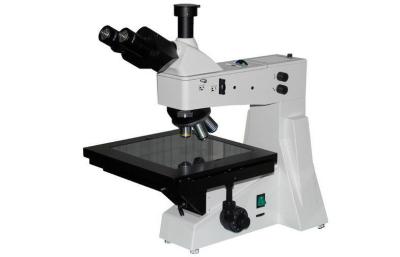 Chine Microscope stéréo droit de Trinocular de lampe d'halogène, microscope métallurgique inversé  à vendre