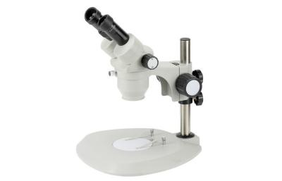 China Dual Magnification Stereo Industrial Microscope With Horizontal And Vertical Zoom Style for sale
