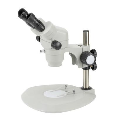 China High Eye Point Trinocular Stereo Microscope , Stereo Dissecting Microscope Wide Field Eyepiece for sale