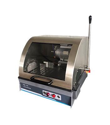 China Water Cooling Manual Metallographic Cutting Machine With CE Certification Max Cut Section 80mm for sale