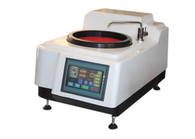 China Touch Screen Single Disc Metallographic Grinding and Polishing Machine Speed Range 50-1000rpm for sale