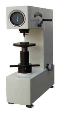 China Bench Top Manual Rockwell Hardness Test Machine with Dial Gauge 0.5HR for sale