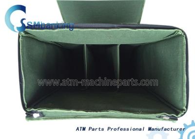 China Green ATM Spare Parts Cassette Bag With Five Cassettes , Automated Teller Machine Components for sale