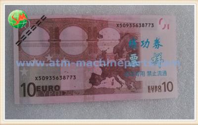 China Original ATM DieboldParts Media-Test of 10 euro Size Same With The Real Notes for sale