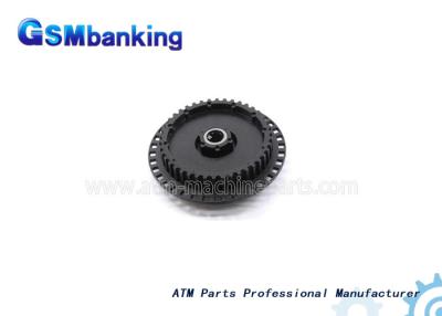 China 445-0587796 NCR ATM Machine Parts Presenter Plastic Gear 42T/18T Black Color for sale
