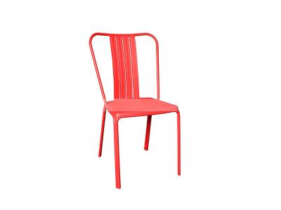 China BML12168 aluminium stackable dining chair outdoor furniture chair for sale