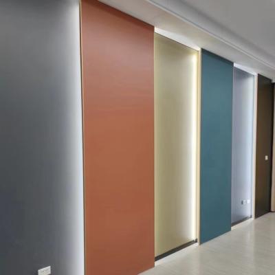 China Glossy Marble Bamboo Charcoal Board Veneer Wall Panel for Modern Commercial Buildings for sale
