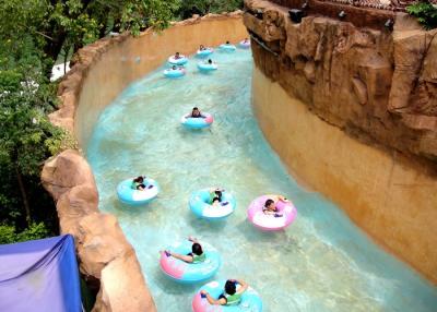 Chine Grand parc aquatique de rivière de loisirs, équipement paresseux de parc aquatique de rivière fait sur commande à vendre