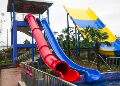 China Fun Excienting Water Park Slides with Pump , Adult Water Slide Equipment for sale