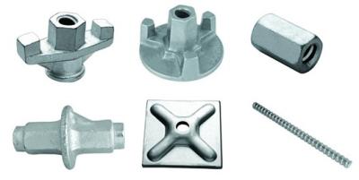 China Formwork accessories, wing nut, tie-rod, washer plate, water stop for sale