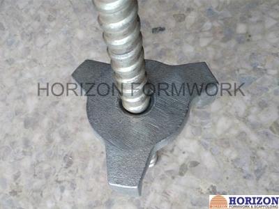 China Dywidag type ductile casting wing nut for formwork construction for sale