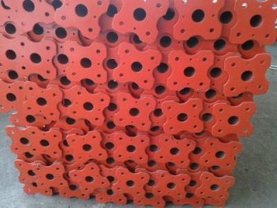 China Red painted adjustable scaffolding prop post shore mild steel shoring prop 3.5m for sale