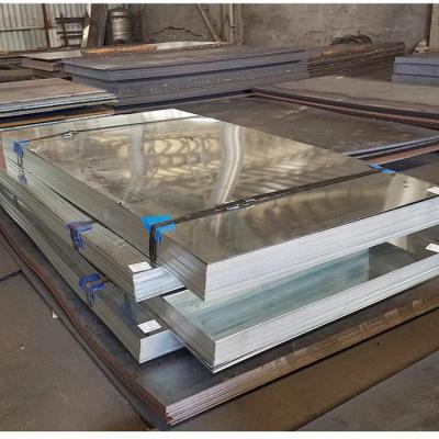 China Ductility Galvanized Steel Plate 6mm Good Impact Resistance 500MPa à venda