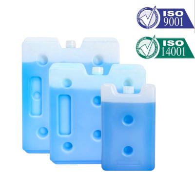China 600 ml Reutilizáveis Pacotes de gelo congelador Bloco de gelo refrigerável Para transporte à venda