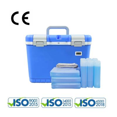 China Umweltschonende, langlebige, tragbare Eis-Medizin-Kühler-Box, thermische Verpackungen, isolierte Box zu verkaufen