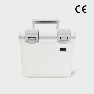 China Laboratory Medicine Cooler Box PU Insulated Medical Cold Chain Boxes for sale