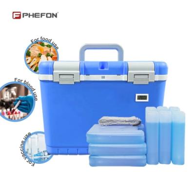 China Caja de enfriamiento duro multifuncional de caja de enfriamiento azul médico en venta