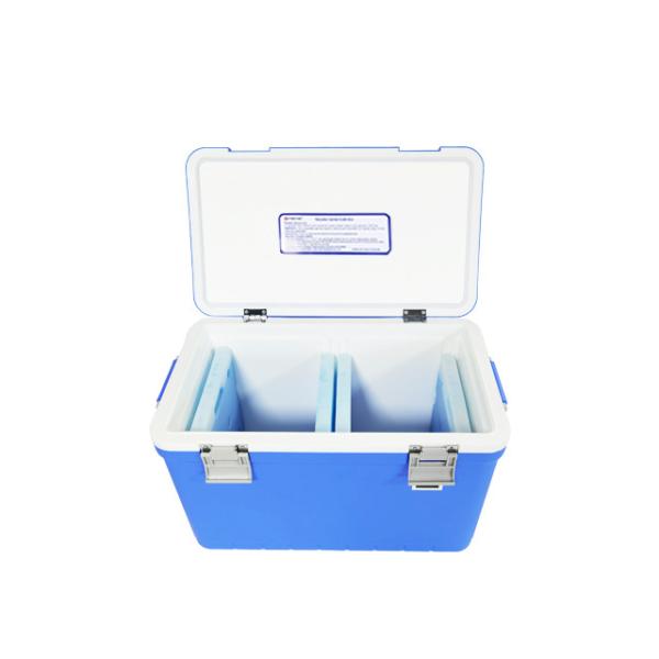 Quality 30Liters Medical Cooler Box With Fixed Ice Packs Keep Long Cold Time for sale