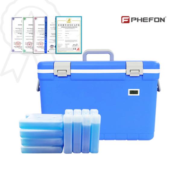 Quality Portable Insulate Ice Chest Veterinary Laboratory Medical Injection Mouldings Medical Vaccine Cooler Box for sale