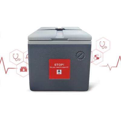 China Polyethylene Vaccine Storage Bins Insulated Thermal Vaccine Cold Box for sale