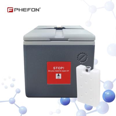 China Refrigerated 1.7L Ice Chest Coolers Vaccination Cold Box Vaccine Storage for sale