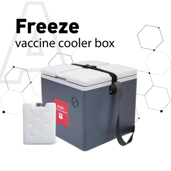 Quality Phefon Grey 1.7Ltr Vaccine Cooler Box For Cold Chain Storage for sale