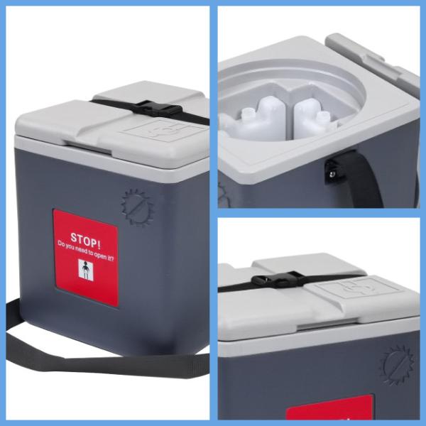 Quality Customizable Vaccine Cooler Box ISO9001 Ice Box For Vaccine for sale