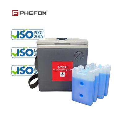China ISO Vaccine Transport Cooler Box Cold Chain Hard Cooler Box For Blood Storage for sale