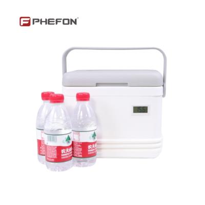 China Caixa de arrefecimento portátil Phefon 5L Caixa de congelador de acampamento com alça giratória à venda