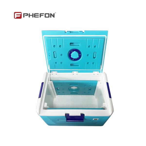 Quality Medical Use Small Cool Box Blue Best Cool Box For Camping for sale