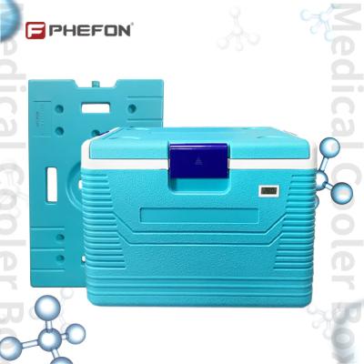 China Caja de enfriador médico personalizable PHEFON 54L Caja de medicinas frías en venta