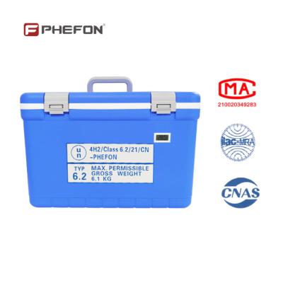 China Class A UN2814 Pathogenic Sample Transport Box For Lab And Hospital Equipment for sale