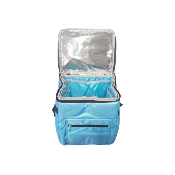 Quality Green Soft Side Cooler 15L Injection Cooler Bag For Blood Transportation for sale