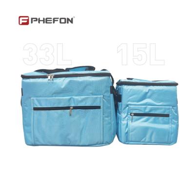 China 33Ltr Thermal Insulated Cooler Bag Reusable Small Cooler Bag For Medicine for sale