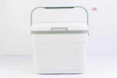 China 22L Ice Cooler Box Plastic OEM Ice Chest Cooler Box for sale