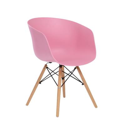 China Nordic dining chair household desk backrest creative modern simple restaurant coffee negotiation plastic chair for sale