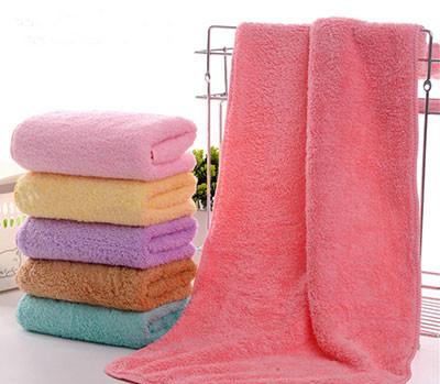 China Coral  Fleece Bath Towel for sale