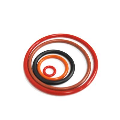 China De aangepaste van de Weerstandsfkm van de Kleurenolie O-ring van de Vierlingring seals rubber molding Te koop