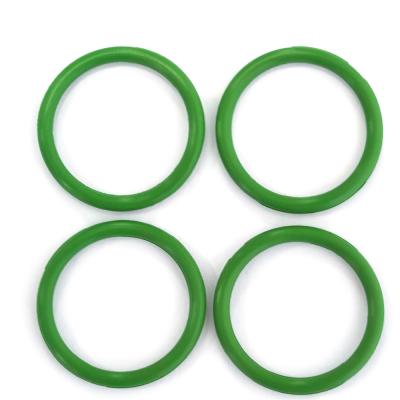 China Green FKM Oring 90 Shore Silicone Rubber Seal Ring VMQ O Ring for sale