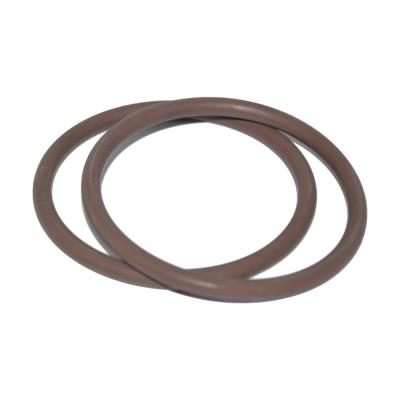 China Brown Waterproof Rubber O Ring Food Grade Silicone Oil Seals for sale