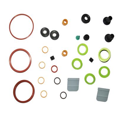 China Natural Rubber NBR 75 Shore Rubber Silicone O Ring 70 Shore Red Black for sale