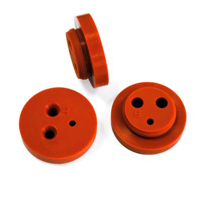 China Red EPDM SBR Rubber Grommets 90 Shore A Wiring Grommets for sale