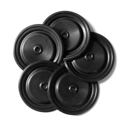China Colorful Silicone Molded Rubber Diaphragm Food Grade Wear Resistance Rubber Parts for sale