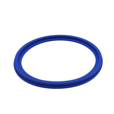 China Blue FKM Rubber Flat Washer Silicone Rubber Sealing Washer for sale