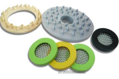China OEM / ODM Customized Rubber Seal Parts Bonding With Metal Net for sale