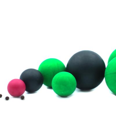 China Medical Silicone Rubber Balls 80 Shore A Rubber Ball Seal Sulfur Cured for sale
