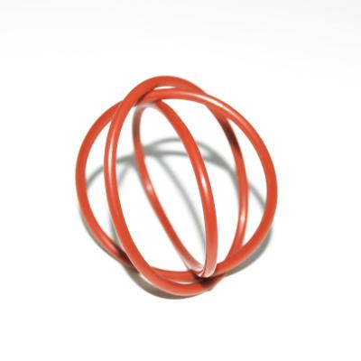 China Hohe Präzisions-Gummio-ring, Fäule-Silikon-Dichtung Ring High Temp Large Size für Dichtung zu verkaufen