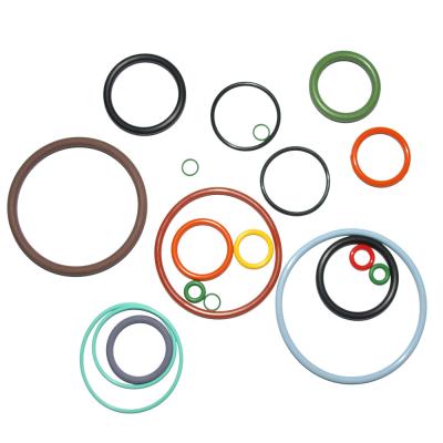 China IATF 16949 Certificated Factory Compression Molding Silicone Rubber O rings Seal Te koop